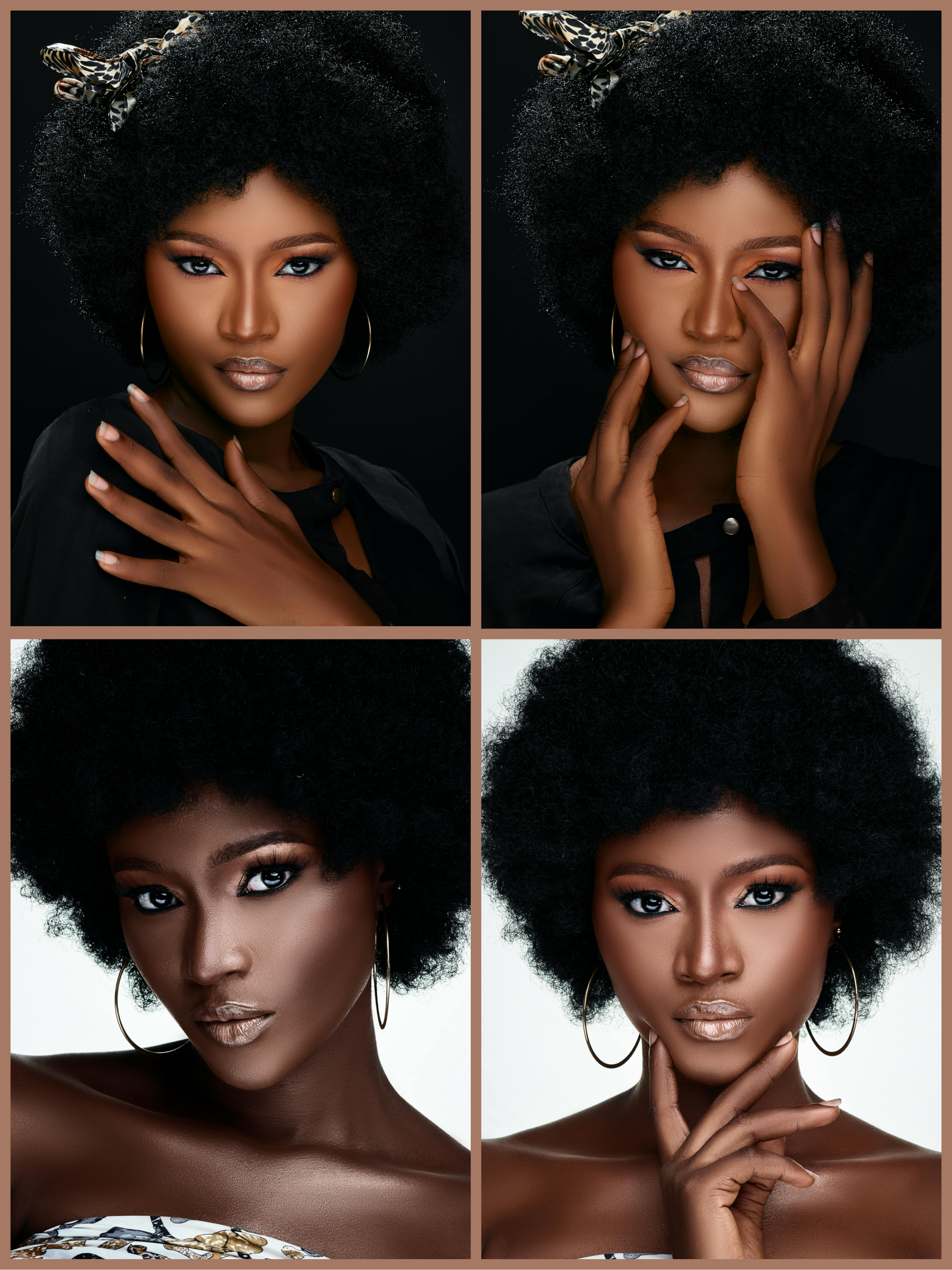 Headshots collage made with Autoframe.